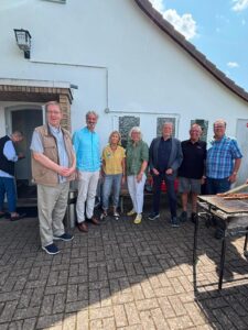 Peter Karst beim Kleingärtnerverein in Badenstedt